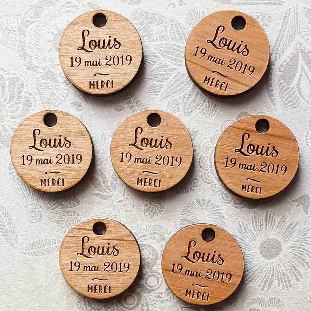 Porte-clés en bois pour couple à partager - La fabrique de Vickie